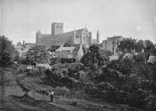 St. Alban's Cathedral c1896. Artist: Chester Vaughan