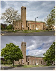 St Alban's Church, The Broadway, North Harrow, Harrow, London, 2020. Creator: Chris Redgrave