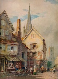 St. Alkmund's, Shrewsbury 1801, (1938). Artist: John Varley I