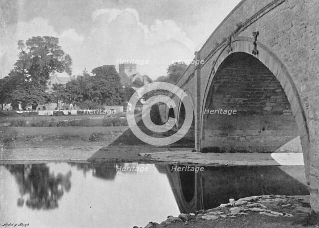 'St. Asaph Cathedral', c1896. Artist: Catherall & Pritchard.