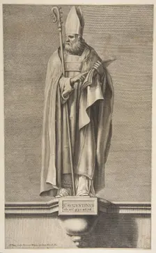St. Augustine.n.d. Creator: Nicolas Pitau