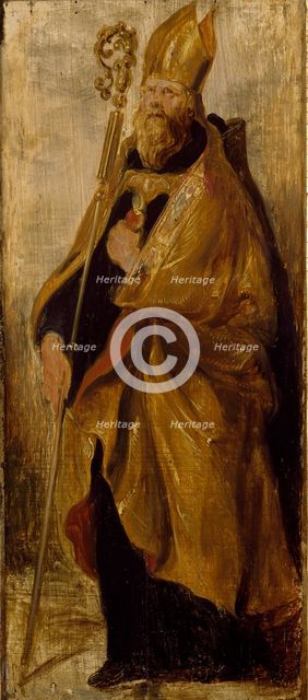 St Augustine, c17th century. Artist: Unknown.