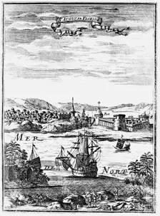 St Augustine, Florida, 1686. Artist: Allain Manesson Mallet