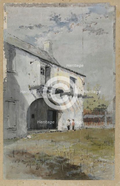 St. Augustine, late 19th-early 20th century. Creator: Howard Russell Butler.