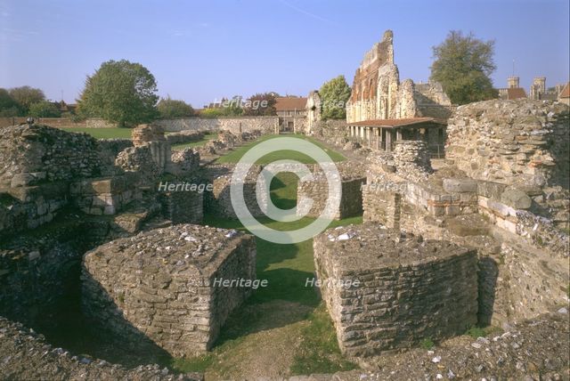 St Augustine's Abbey, Canterbury, Kent, 1996. Artist: J Bailey