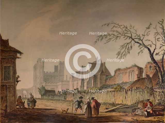 'St. Augustine's Gate, Canterbury', 18th century, (1935). Artist: Samuel Hieronymus Grimm.
