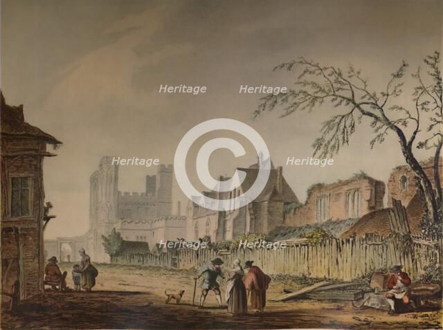 'St. Augustine's Gate, Canterbury', 18th century, (1935). Artist: Samuel Hieronymus Grimm.