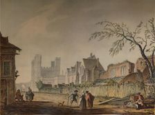St. Augustine's Gate, Canterbury 18th century, (1935). Artist: Samuel Hieronymus Grimm