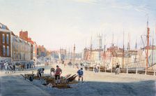 St Augustine's Parade, Bristol c1810. Artist: Samuel Jackson