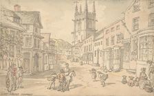 St. Austle, Cornwall, 1780-1827. Creator: Thomas Rowlandson