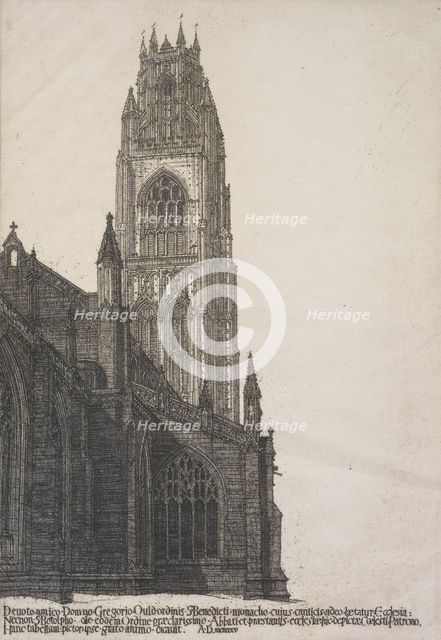 St. Botolph's, Boston, 1925. Creator: Frederick Landseer Maur Griggs.
