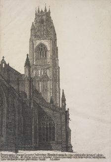 St. Botolph's, Boston, 1925. Creator: Frederick Landseer Maur Griggs