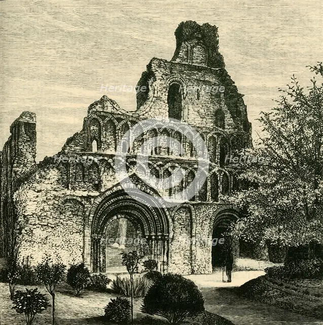 'St. Botolph's Priory', 1898. Creator: Unknown.