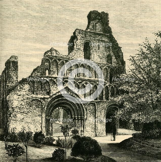 'St. Botolph's Priory', 1898. Creator: Unknown.