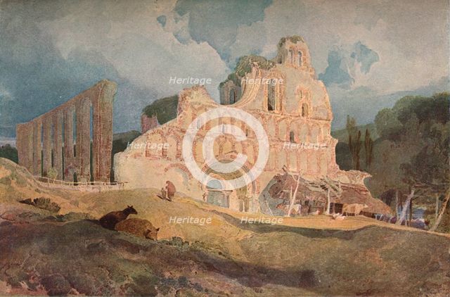'St. Botolph's Priory, Essex', c1806. Artist: John Sell Cotman.