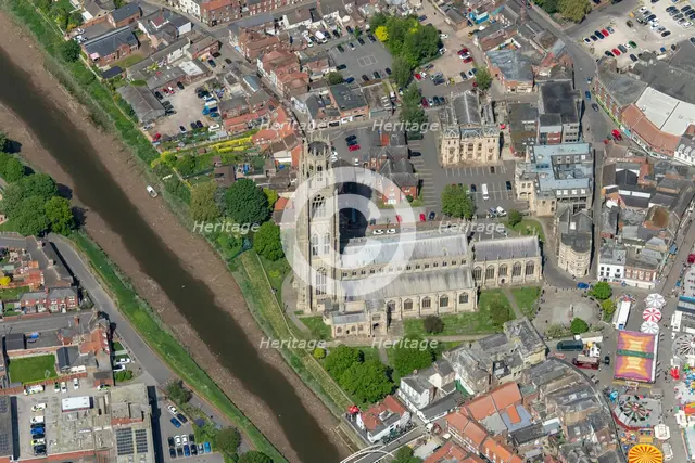 St Botolphs Church and the West tower, Boston, Lincolnshire, 2024. Creator: Robyn Andrews.