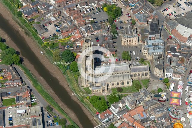 St Botolphs Church and the West tower, Boston, Lincolnshire, 2024. Creator: Robyn Andrews.