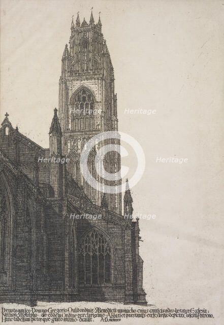 St. Botolph's, Boston, 1925. Creator: Frederick Landseer Maur Griggs.