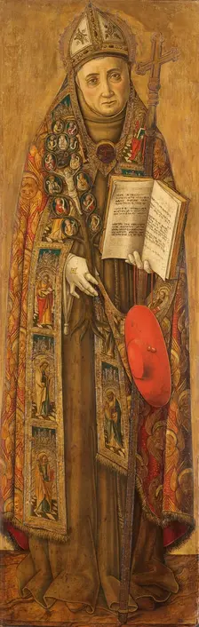 St Bonaventura, 1481-1502. Creator: Vittore Crivelli