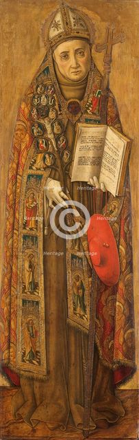 St Bonaventura, 1481-1502. Creator: Vittore Crivelli.