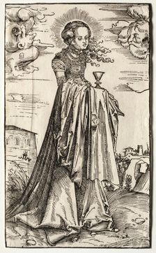 St. Barbara. Creator: Lucas Cranach (German, 1472-1553)