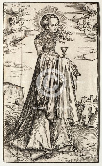 St. Barbara. Creator: Lucas Cranach (German, 1472-1553).