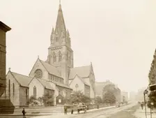 St Barnabas Cathedral, Derby Road, Nottingham, Nottinghamshire, c1870-1880. Creator: Unknown