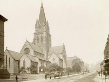 St Barnabas Cathedral, Derby Road, Nottingham, Nottinghamshire, c1870-1880