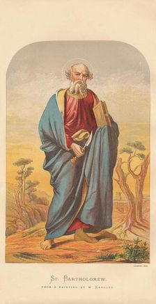 St Bartholomew mid-late 19th century. Creator: Wilhelm Kandler