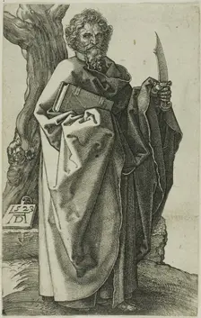 St. Bartholomew, n.d. Creator: Jan Wierix