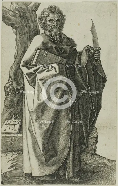 St. Bartholomew, n.d. Creator: Jan Wierix.