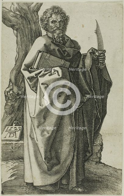 St. Bartholomew, n.d. Creator: Jan Wierix.