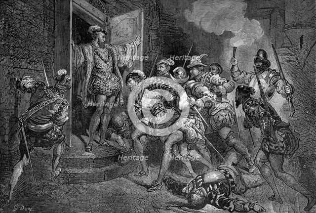 St Bartholomew's Day Massacre, 1572 (1882-1884). Artist: G Dory