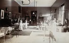 St Bartholomew's Hospital, London: Lucas ward, c1908. Creator: Unknown