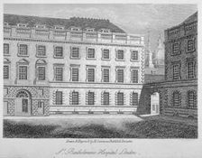 St Bartholomew's Hospital, Smithfield, City of London, 1812. Artist: H Simmons
