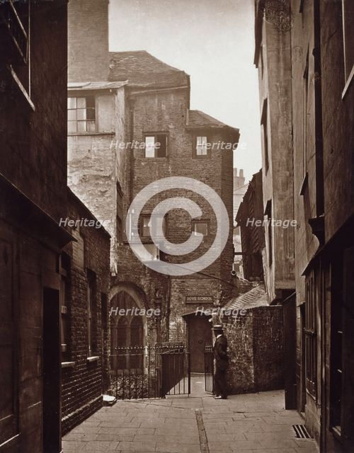 St. Bartholomew the Great and Cloth Fair, c1877. Creator: Alfred & John Bool.