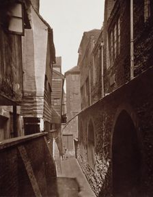 St. Bartholomew the Great and Cloth Fair, c1877. Creator: Alfred & John Bool