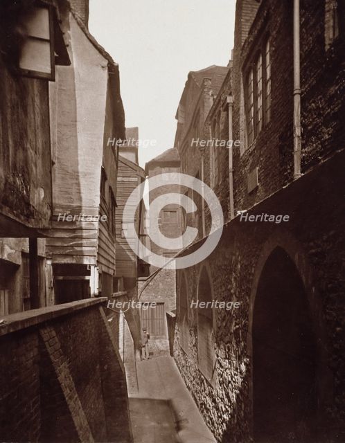 St. Bartholomew the Great and Cloth Fair, c1877. Creator: Alfred & John Bool.
