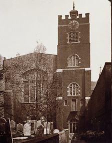 St. Bartholomew the Great, c1877. Creator: Alfred & John Bool