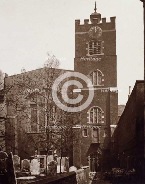 St. Bartholomew the Great, c1877. Creator: Alfred & John Bool.