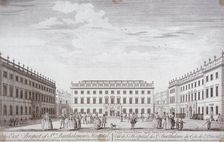 St Bartholomew's Hospital, London, 1752. Artist: Anon