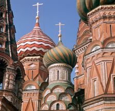 St Basil's Cathedral domes, 16th century