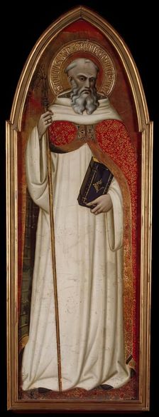 St Benedict (wing of a polyptych), 1383. Creator: Spinello Aretino