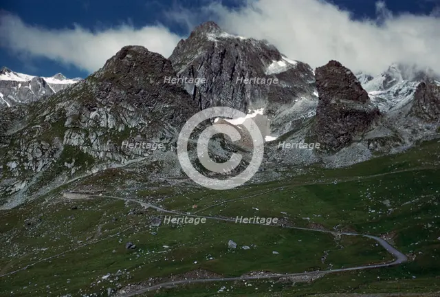 St Bernard Pass. Artist: Unknown