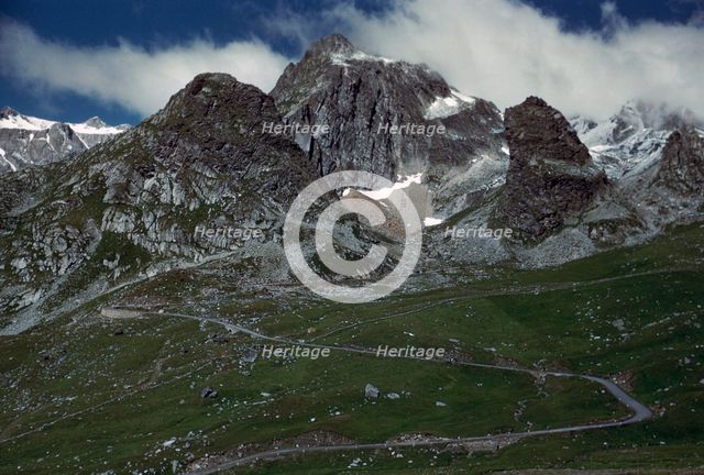 St Bernard Pass. Artist: Unknown