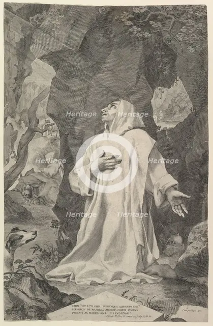 St. Bruno. Creator: Claude Mellan.
