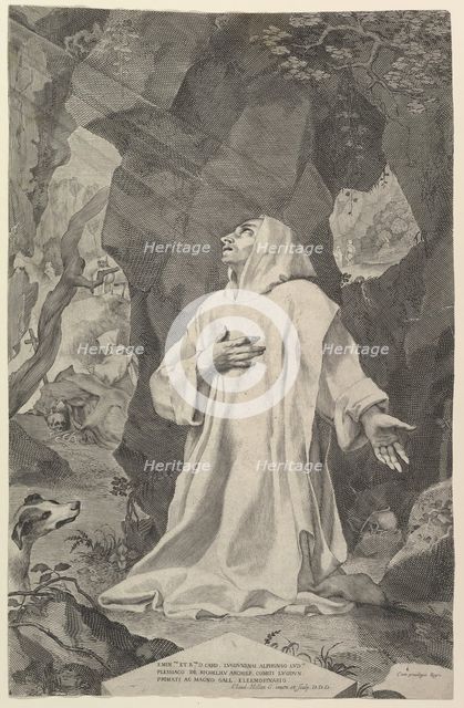 St. Bruno. Creator: Claude Mellan.