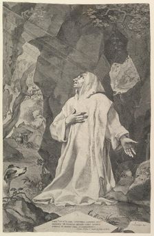 St. Bruno. Creator: Claude Mellan