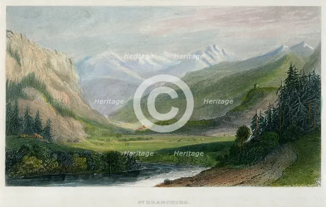 'St Branchier', 19th century(?). Artist: Unknown