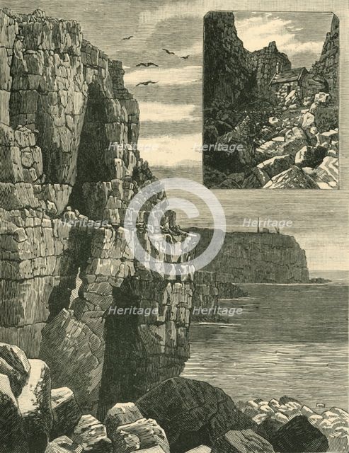 'St. Gowan's Head and Chapel', 1898. Creator: Unknown.